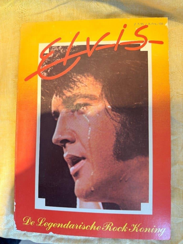 ELVIS LEGENDARISCHE ROCK KONING 65 PAGINA`S, Ophalen of Verzenden, Zo goed als nieuw, Boek, Tijdschrift of Artikel