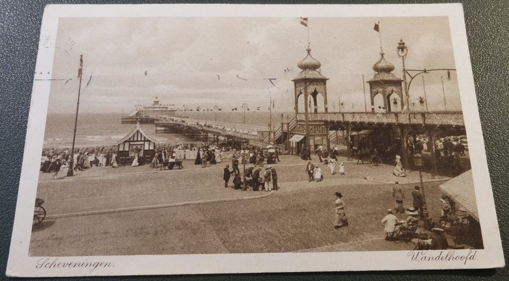 Scheveningen - Pier met Wandelhoofd - KDh02, Verzamelen, Verzenden, Voor 1920, Gelopen, Zuid-Holland