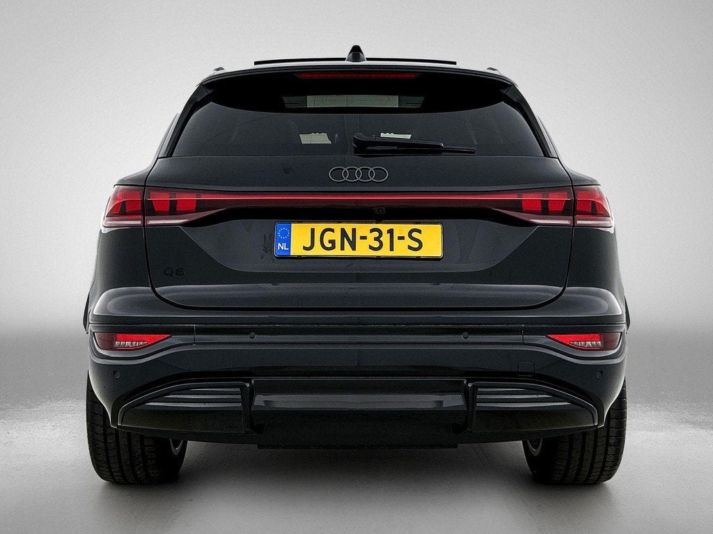 Audi Q6 e-tron S edition 83 kWh, Auto's, Audi, 12 maanden, Achterwielaandrijving, Gebruikt, Zwart