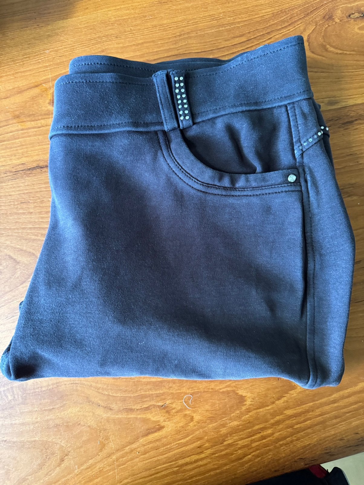 Rijbroek Horka donkerblauw mt 50, Ophalen of Verzenden, Zo goed als nieuw, Dressuur, Onderkleding