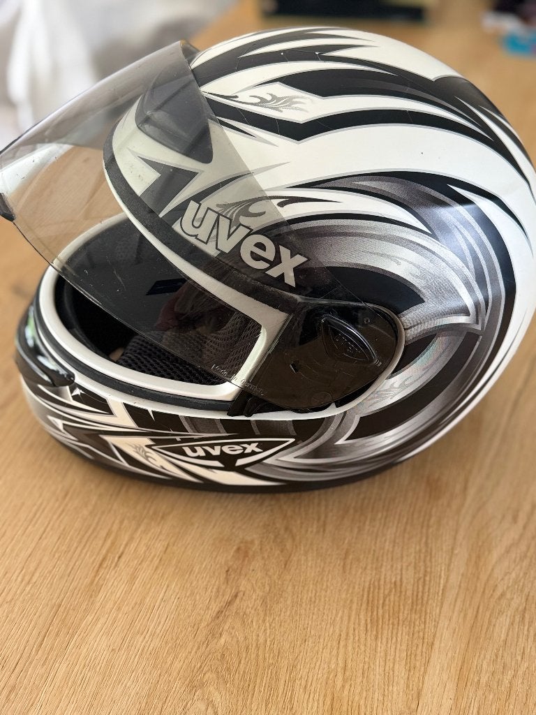 Motor helm Uvex maat L, Overige merken, Ophalen of Verzenden, Integraalhelm, Dames
