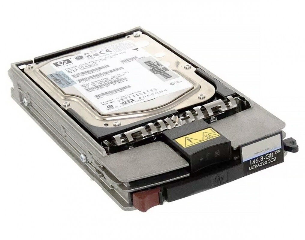 HP BF14688577 146GB 10K U320 SCSI HDD 3.5", Computers en Software, Harde schijven, Gebruikt, Desktop, Intern, HDD, SCSI, Ophalen of Verzenden