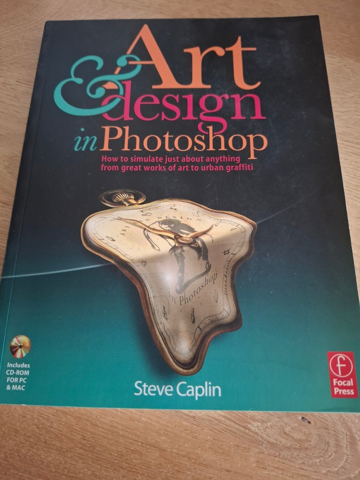 Art & Design in Photoshop - Steve Caplin (incl. CD-ROM), Boeken, Kunst en Cultuur | Fotografie en Design, Ophalen of Verzenden