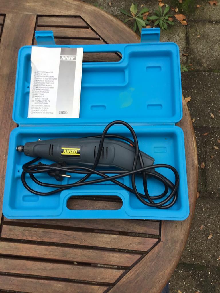 Kinzo 25CS0 Multitool in Koffer, Ophalen of Verzenden, Gebruikt