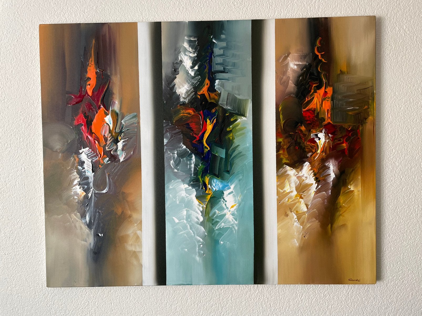 Schilderij - wand, Ophalen