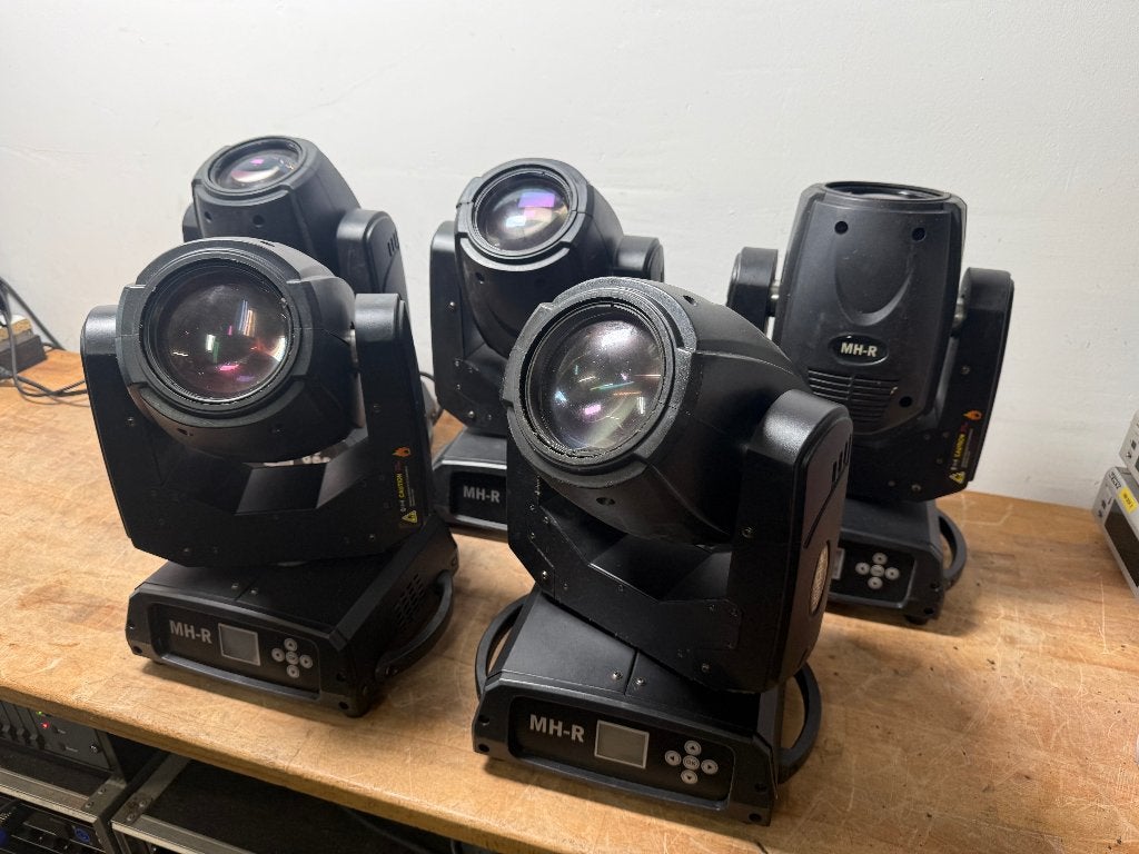 5x Light Inc MH-R Beam Movingheads, Ophalen, Gebruikt, Licht