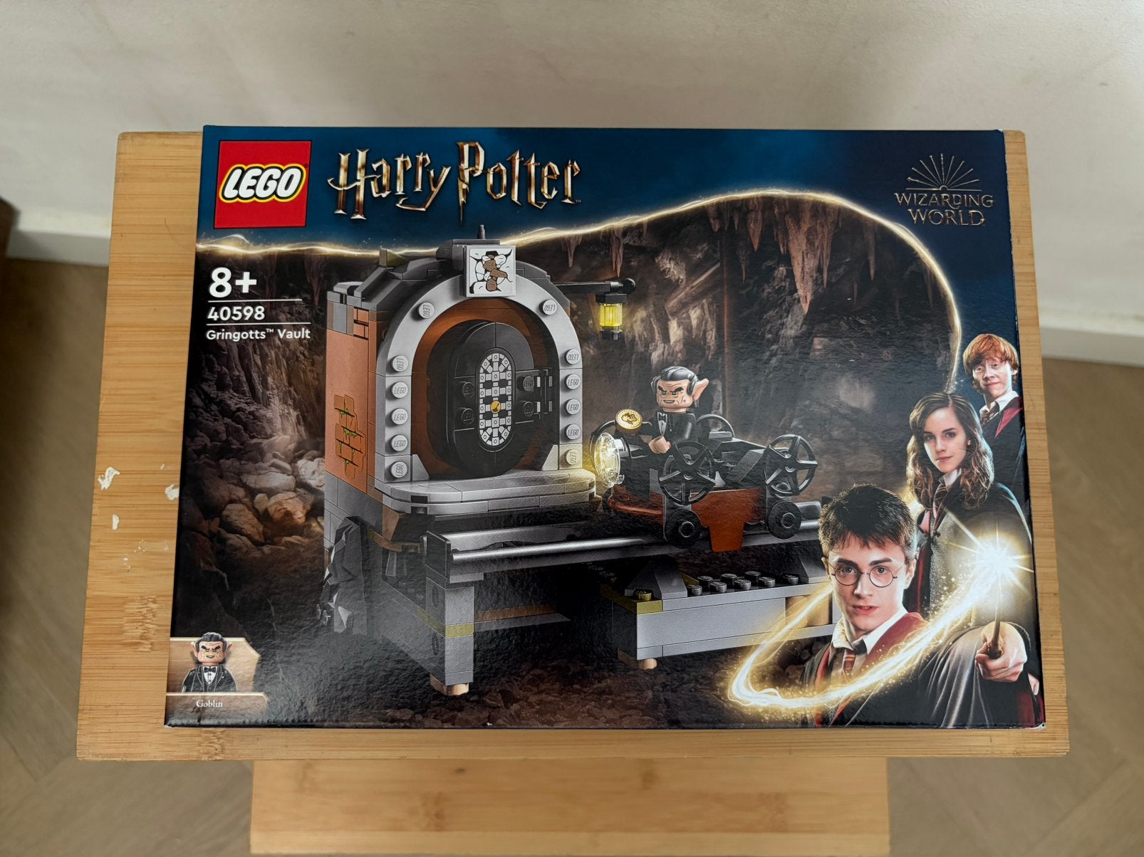 40598 Lego Harry Potter Kluis in Goudgrijp, Lego, Ophalen of Verzenden, Complete set, Ongeopend/sealed