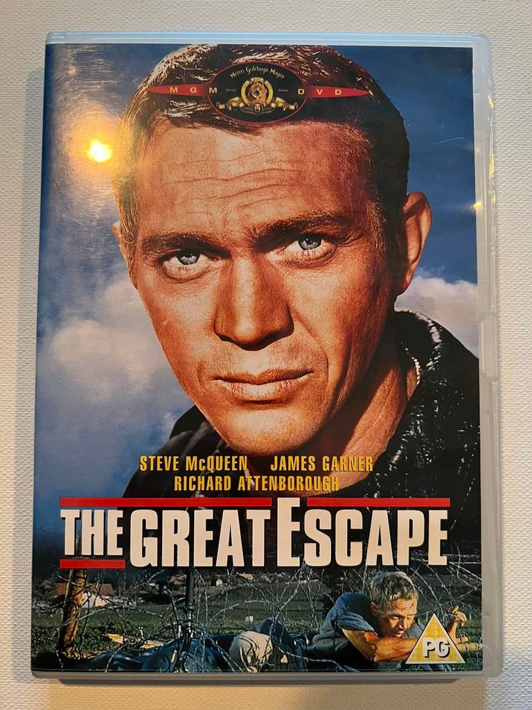 The great escape (mgm), Cd's en Dvd's, Dvd's | Klassiekers, Verzenden, Zo goed als nieuw, Actie en Avontuur, Alle leeftijden