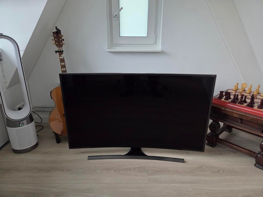 Samsung 55 inch 4K SUHD Curved TV, Audio, Tv en Foto, Televisies, Ophalen, 100 Hz, Samsung, 100 cm of meer