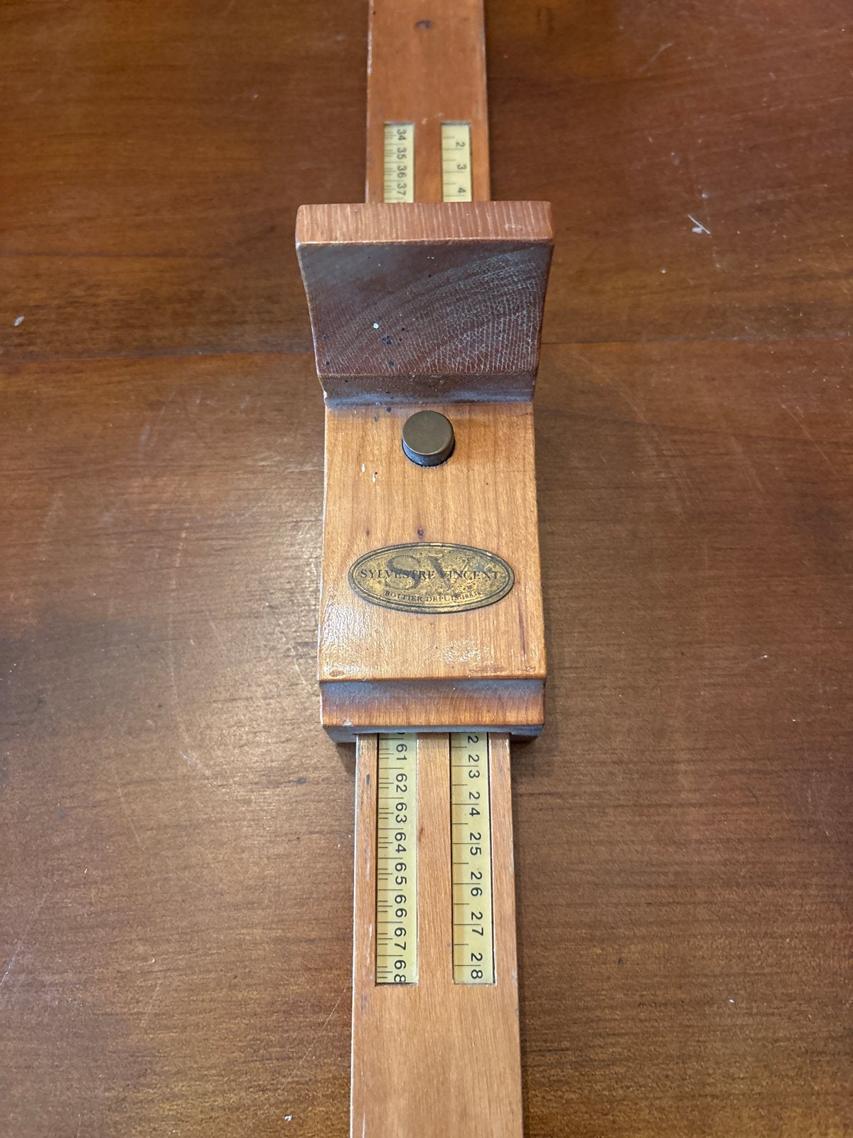 Vintage Schoen meetinstrument - Schoenmaatmeter, Antiek en Kunst, Antiek | Gereedschap en Instrumenten, Ophalen of Verzenden