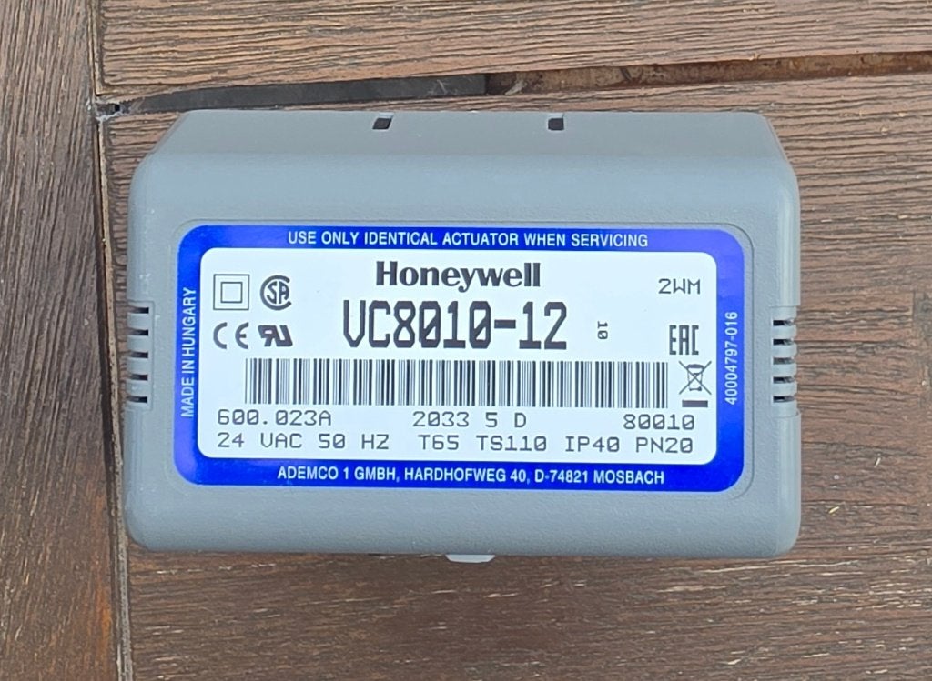 Honeywell VC8010-12, Gebruikt, Minder dan 30 cm, Overige typen, Minder dan 60 cm