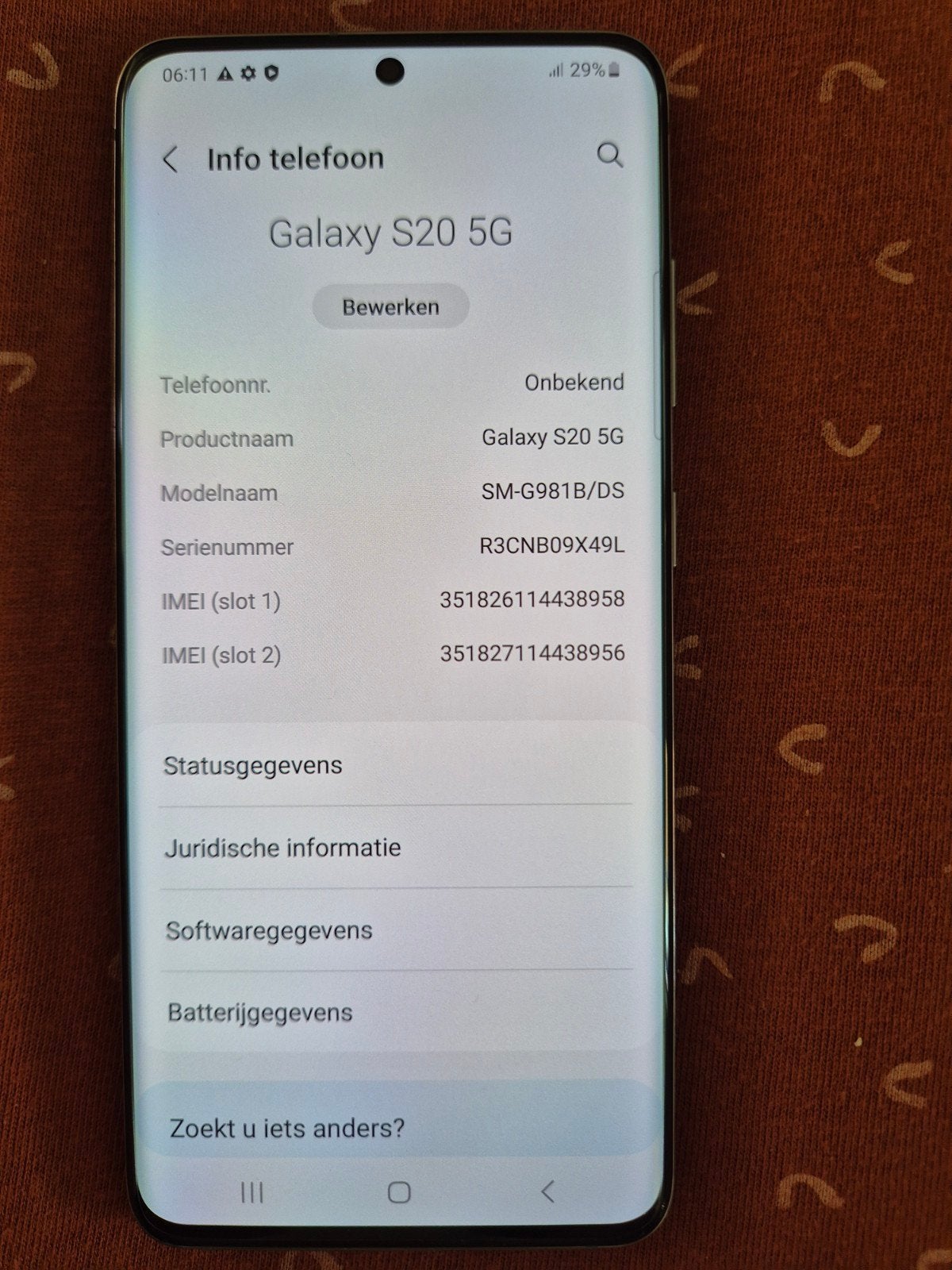 Samsung Galaxy S20 5G - Nieuw en ongebruikt, Ophalen of Verzenden
