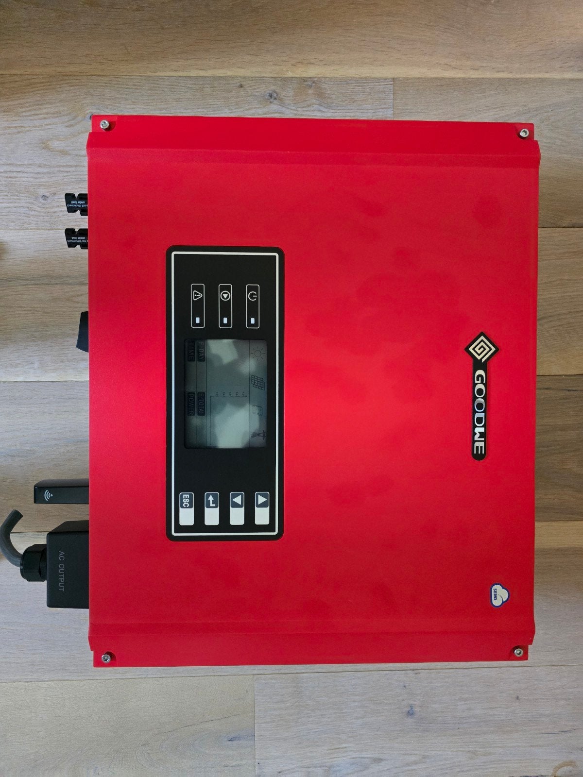 GoodWe GW6000-DT omvormer voor zonnepanelen, Ophalen, Zo goed als nieuw, 200 wattpiek of meer