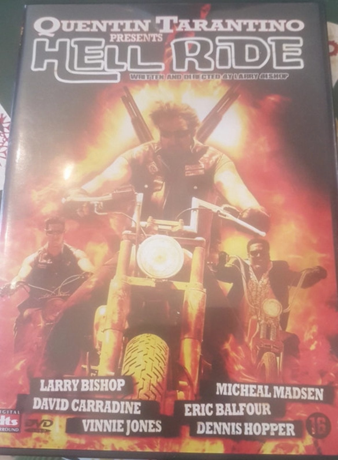 Hell Ride DVD - Quentin Tarantino Presents, Vanaf 16 jaar, Ophalen of Verzenden, Gebruikt