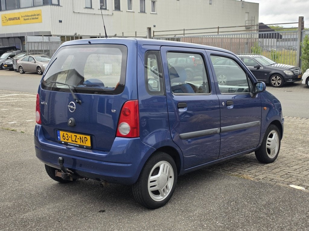 Opel Agila 1.2-16V Comfort 5-Deurs APK 07-2027 ✅, Auto's, Blauw, Origineel Nederlands, Bedrijf, Handgeschakeld