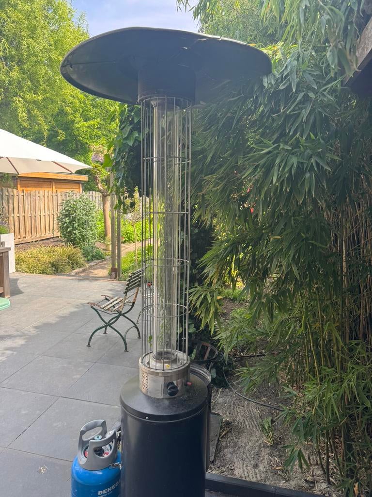 Terrasheater op gas, Ophalen, Gebruikt, Gas, Vloer