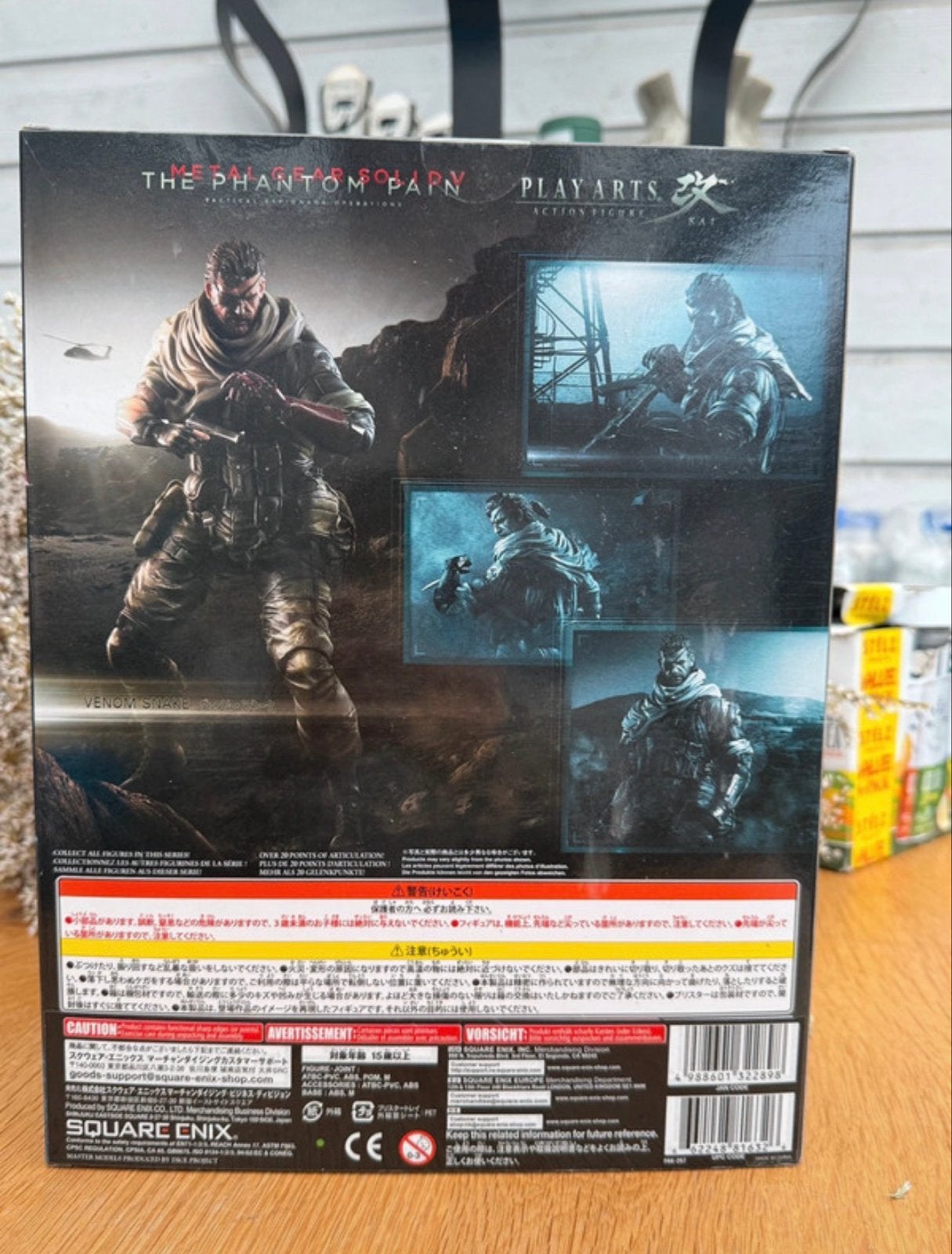 Metal Gear Solid V Play Arts Kai Venom Snake Figuur, Ophalen of Verzenden, Nieuw