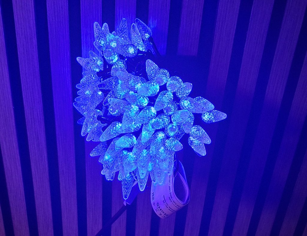 Blauwe Verlichting Kerst, Diversen, Kerst, Ophalen, Zo goed als nieuw