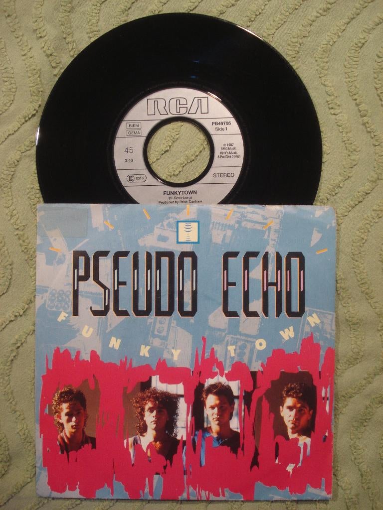 Pseudo Echo 7" Vinyl Single: ‘Funkytown’, 7 inch, Single, Ophalen of Verzenden, Zo goed als nieuw