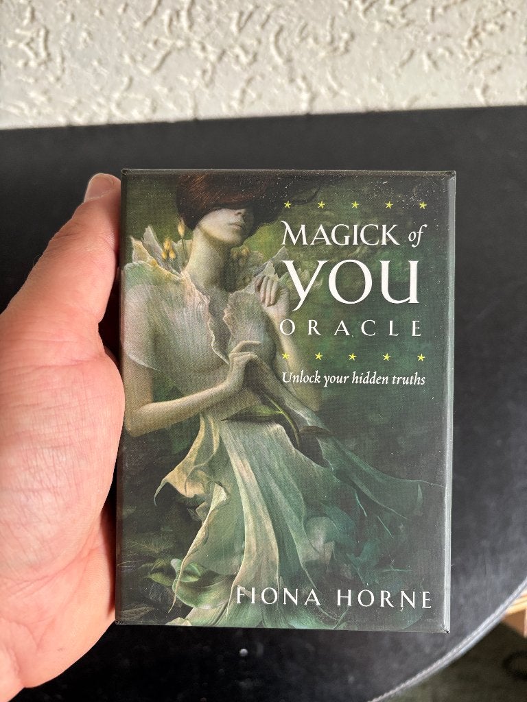 Fiona Horne - Magick of You Oracle - Compleet, Achtergrond en Informatie, Tarot of Kaarten leggen, Ophalen of Verzenden, Zo goed als nieuw