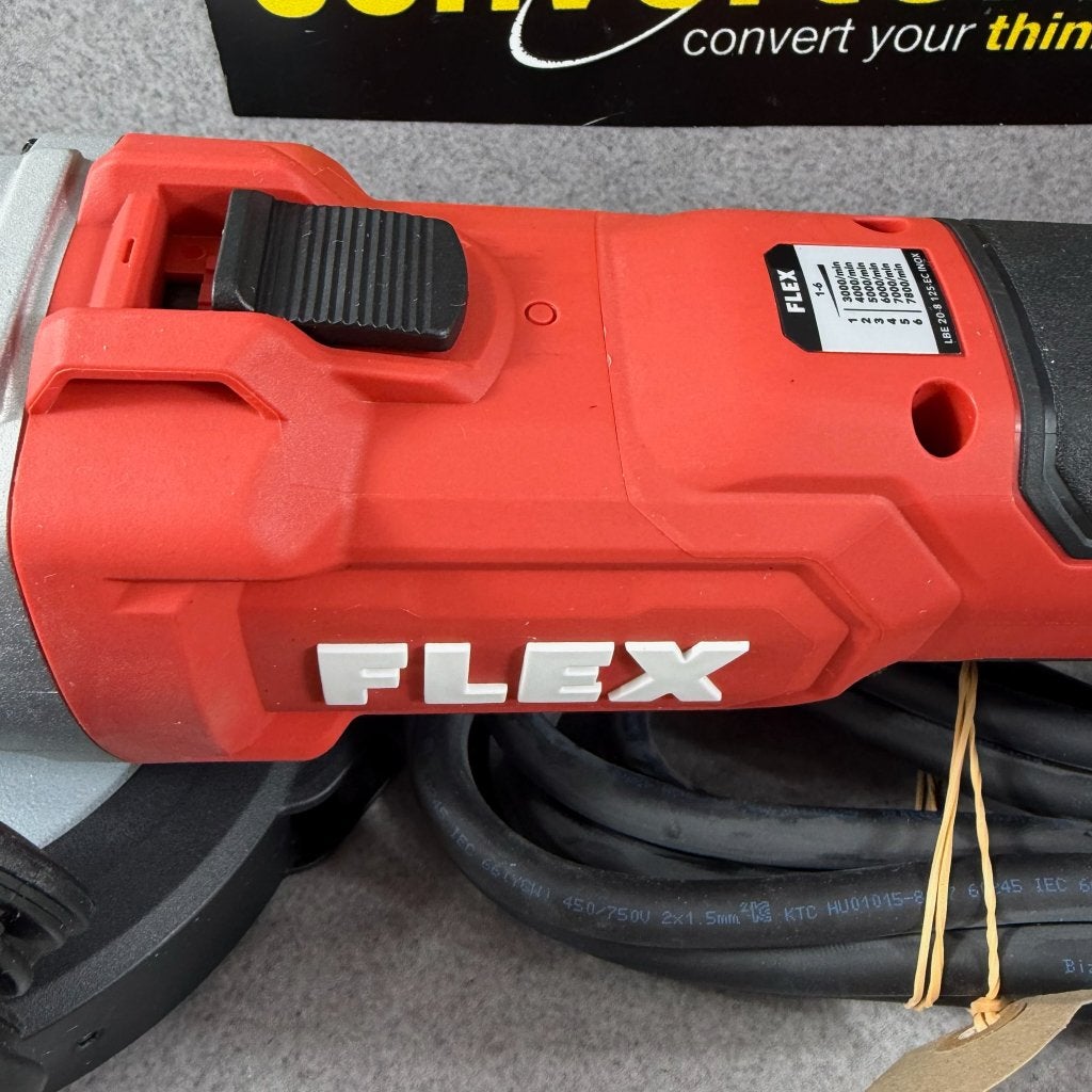 Flex LBE 20-8 125-EC INOX Haakste slijper | 415194, Ophalen of Verzenden, Gebruikt, Minder dan 700 watt, Haakse handslijpmachine