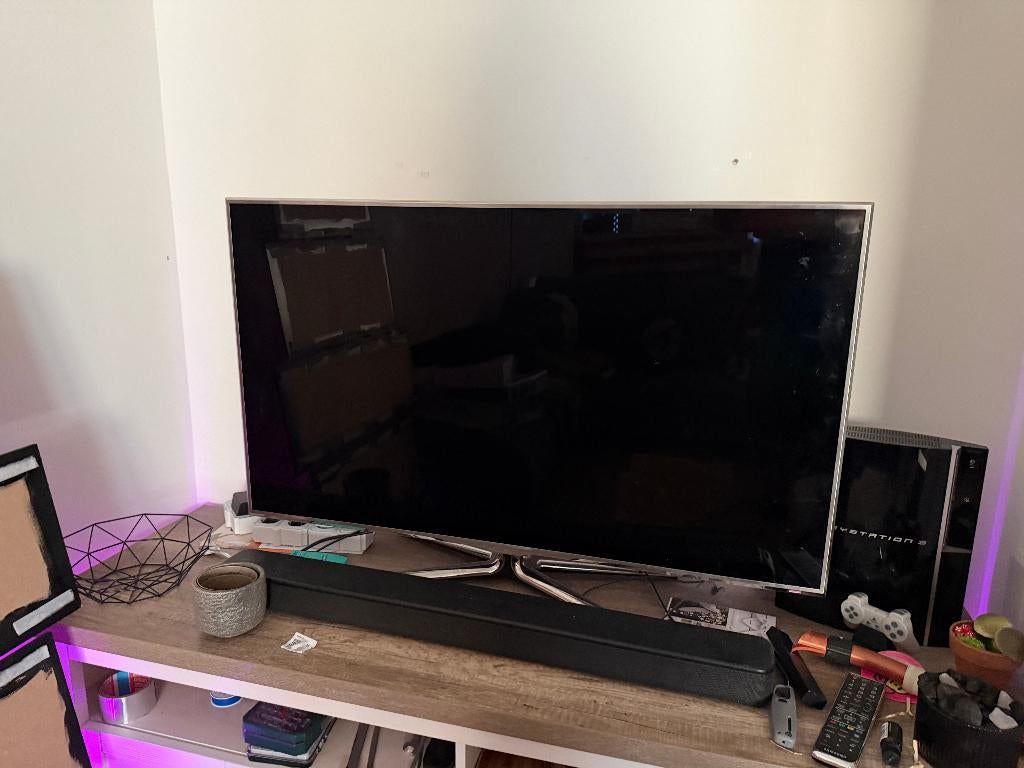 Samsung 46 inch Full HD tv, Ophalen, Gebruikt, 50 Hz, Samsung