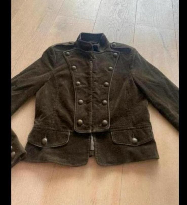 Zara jasje fluweel L nieuwstaat, Maat 42/44 (L), Ophalen of Verzenden, Zo goed als nieuw, Jasje