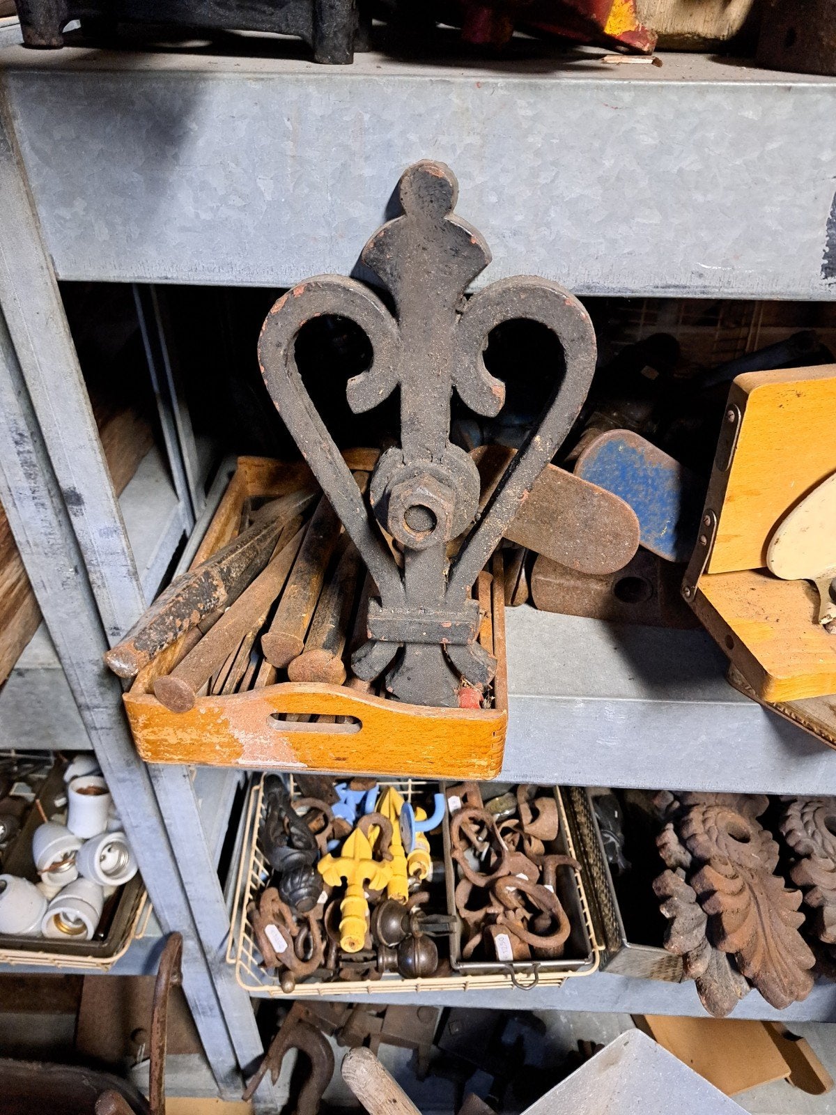 Oude muuranker, Antiek en Kunst, Curiosa en Brocante, Ophalen of Verzenden