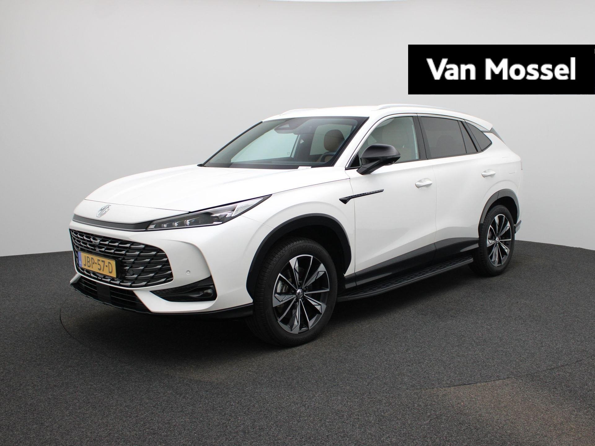 MG HS 1.5 PHEV Aut. Luxury, Auto's, 12 maanden, Stof, Gebruikt, 4 cilinders