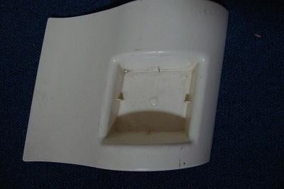 Wit plastic BAKJE om bloemstukjes in op te maken, Ophalen of Verzenden, Gebruikt