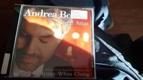 Andrea Bocelli - Sacred Arias CD, Ophalen of Verzenden, Modernisme tot heden, Gebruikt, Vocaal