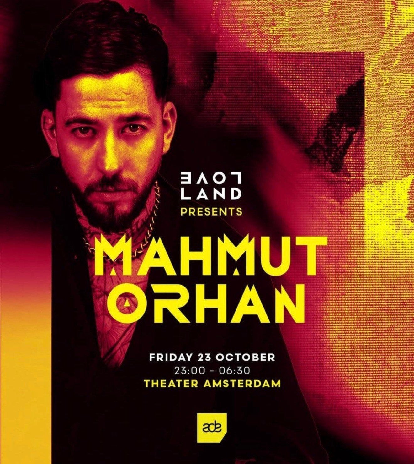 Te personaliseren 4x tickets Mahmut Orhan Loveland ADE 2026, Drie personen of meer