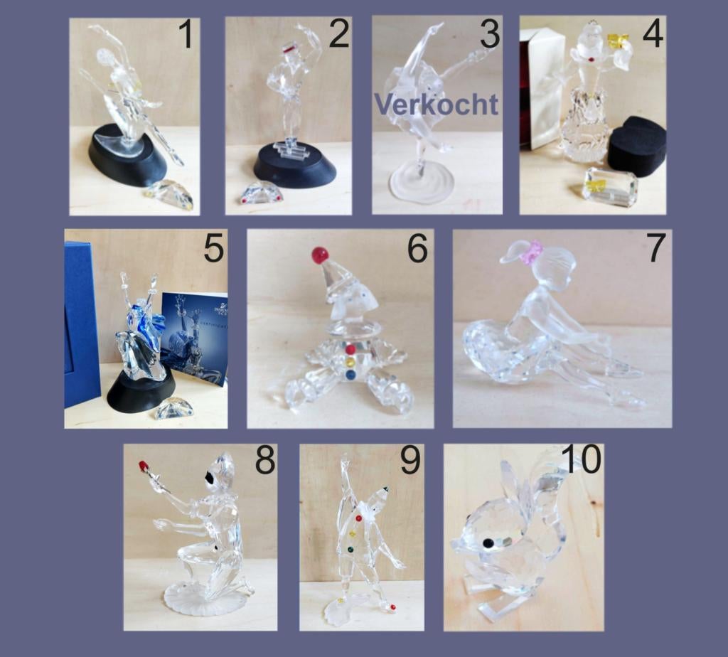 Grote Swarovski collectie – ideaal voor verzamelaar, Verzamelen, Swarovski, Ophalen of Verzenden, Zo goed als nieuw, Figuurtje