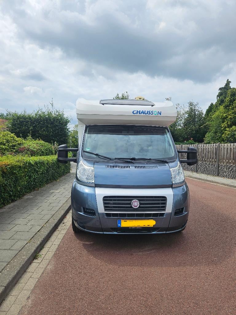 te koop camper CHAUSSON, Caravans en Kamperen, Campers, Half-automaat, Startonderbreker, Fiat, 7 tot 12 maanden geleden