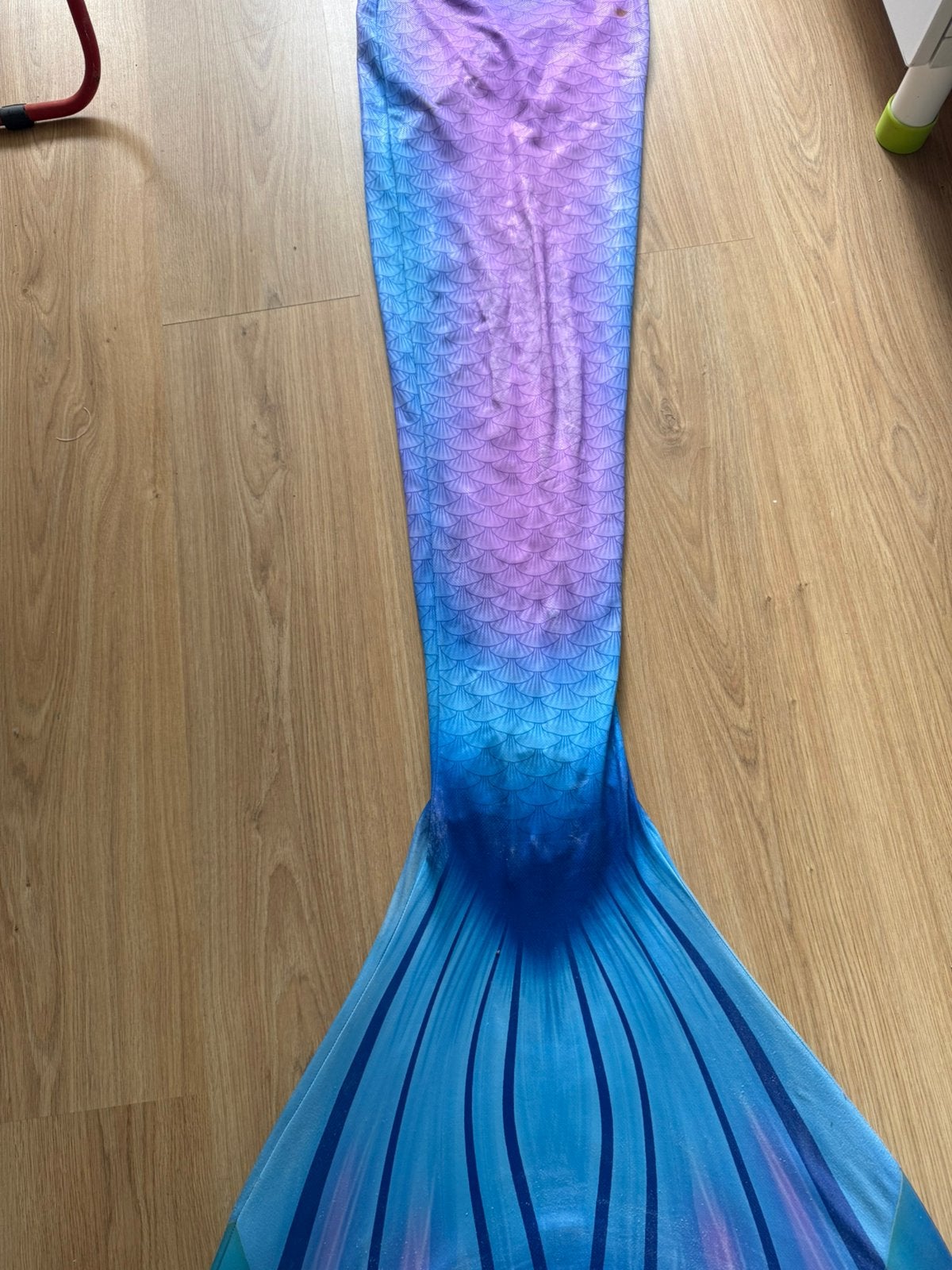 Zeemeerminstaart maat XS met monovin, Kinderen en Baby's, Ophalen, Gebruikt, Jongen of Meisje, Zwem-accessoire