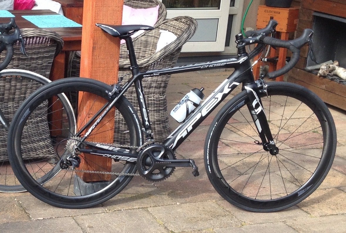 Apex Chase Full Carbon Racefiets Shimano Ultegra 52cm, Gebruikt, Carbon, 49 tot 53 cm, Meer dan 20 versnellingen