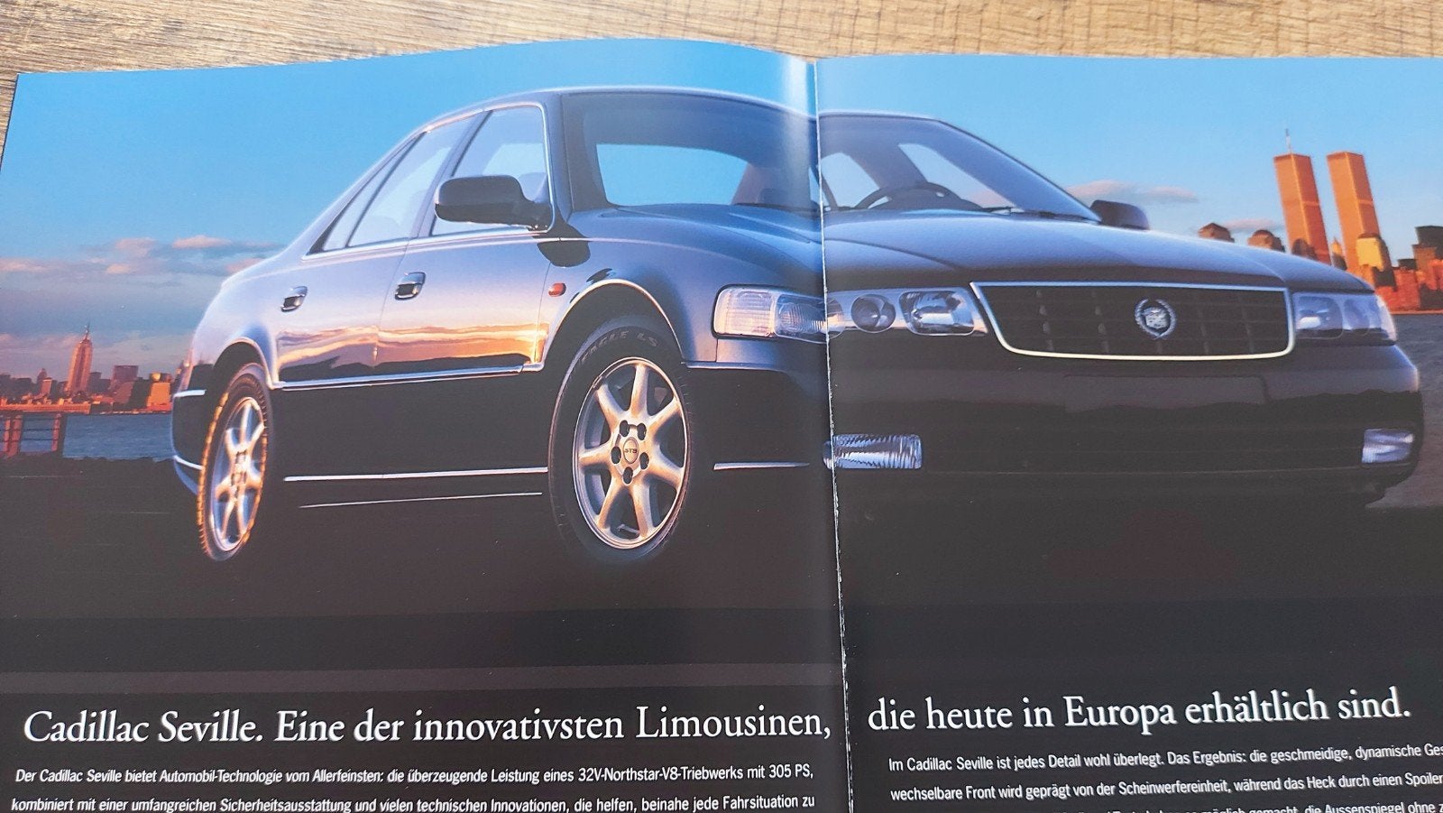 Zwitserland Cadillac Seville STS Northstar V8 folder, Ophalen of Verzenden, Zo goed als nieuw