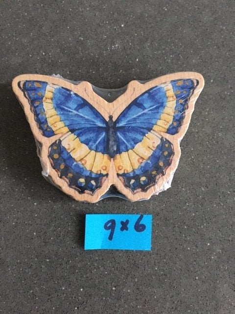 Vlinder en kever stempel, Ophalen of Verzenden, Nieuw, Houten stempel