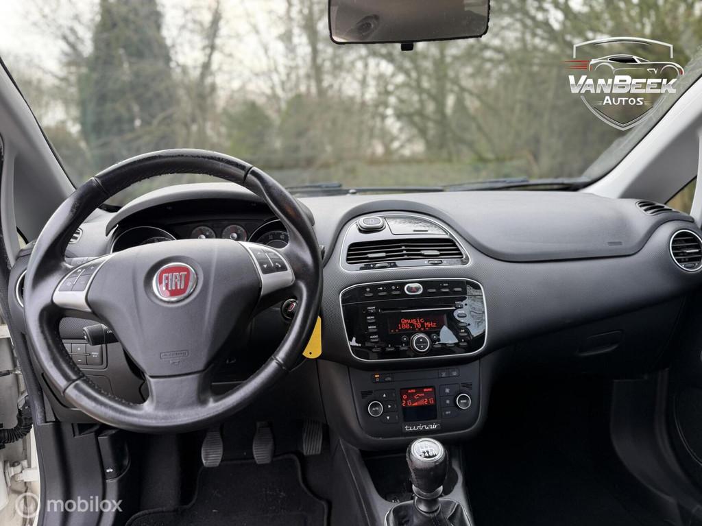 Fiat Punto Evo 0.9 TwinAir Lounge Apk Airco Nap, Auto's, Voorwielaandrijving, Euro 5, 86 pk, Gebruikt