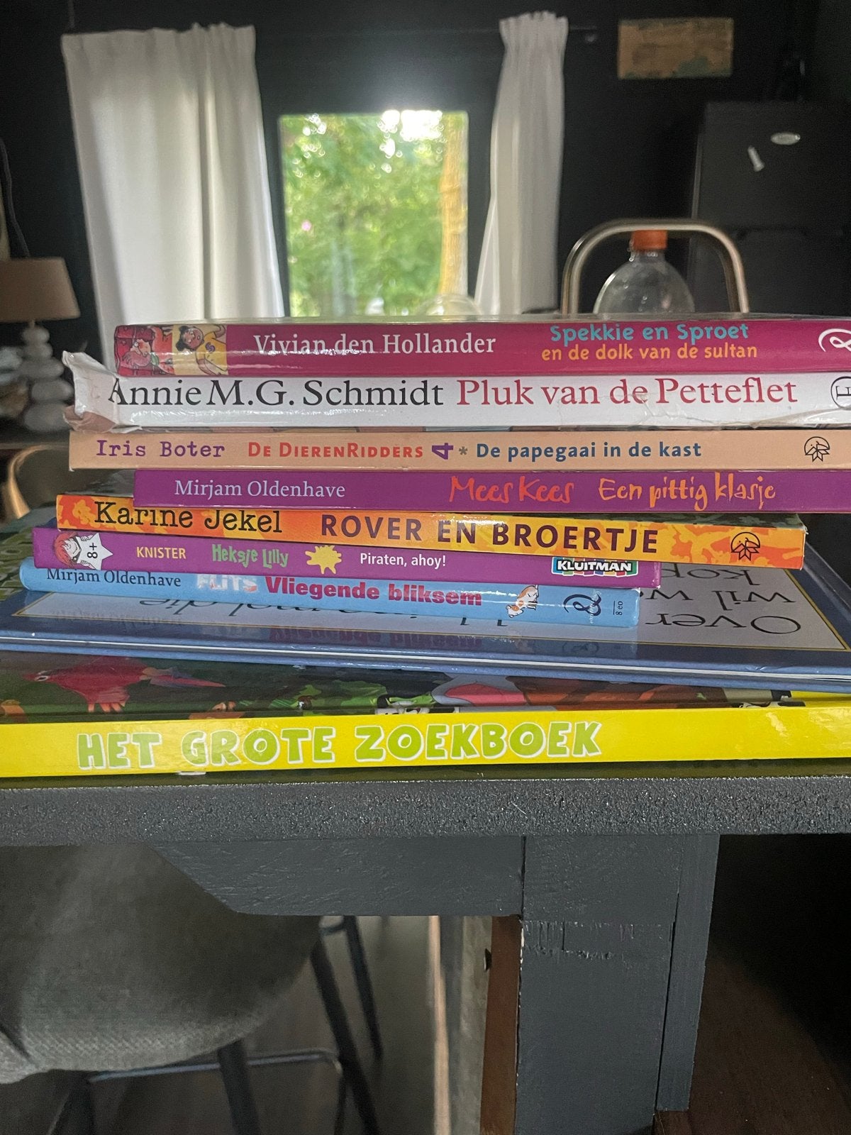 Groot pakket kinderspeelgoed: knutsel, knikkerbaan, boeken, Ophalen, Gebruikt, Jongen