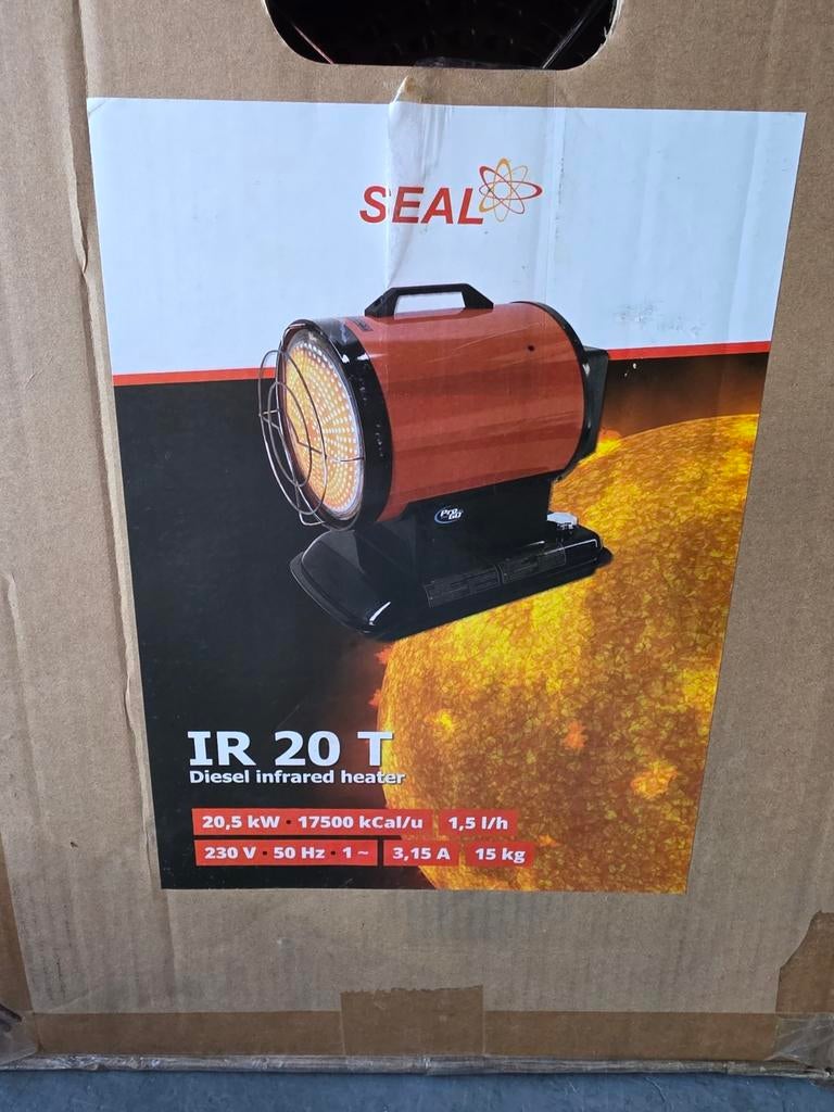SEAL IR 20 T Diesel Infrarood Heater - 20,5 kW, SEAL, Onbekend, Nieuw, Ophalen of Verzenden