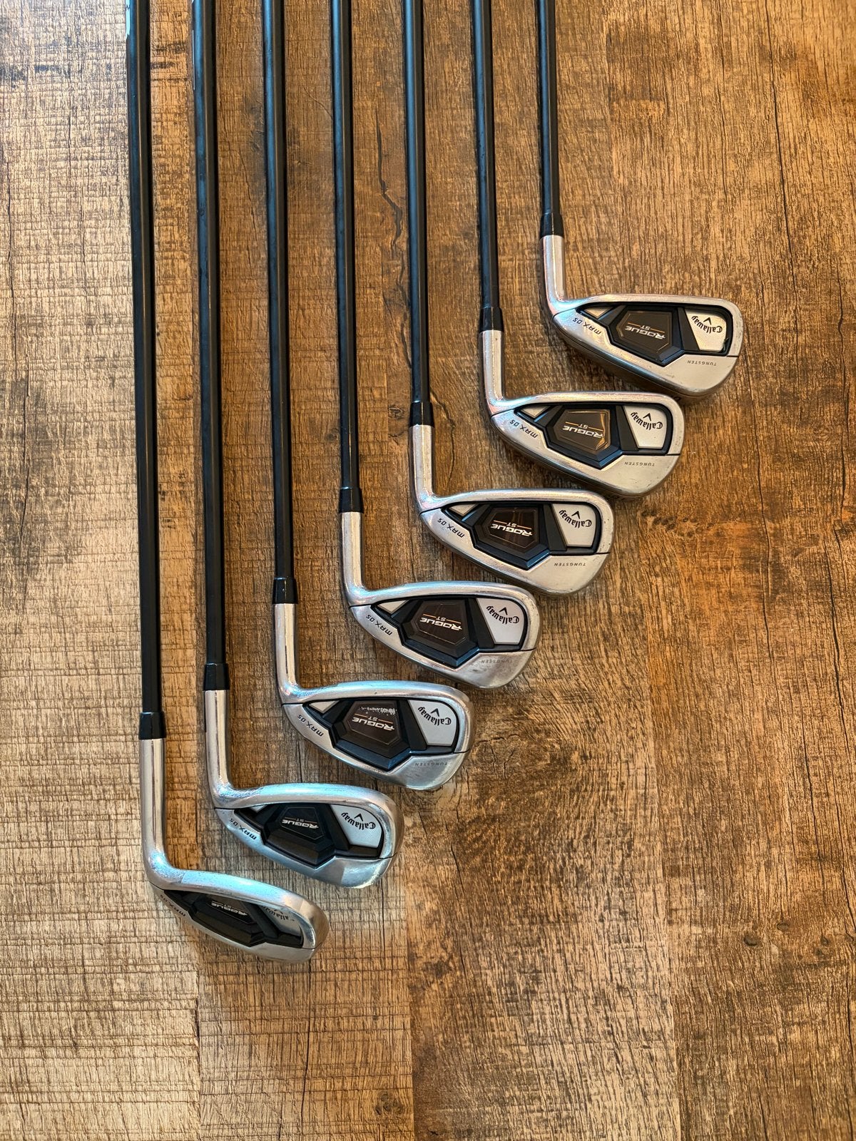 2 inch verlengde Callaway Rogue ST Max OS 5 t/m SW, Ophalen, Zo goed als nieuw, Set, Callaway