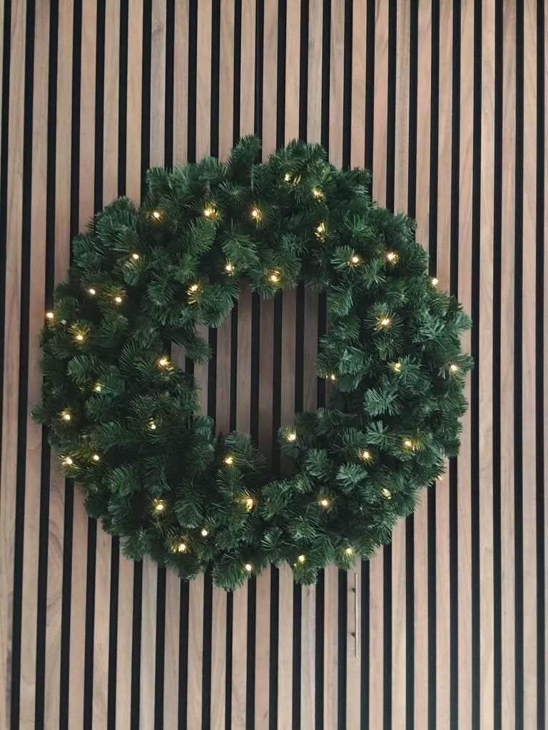 Kerstkrans, Ophalen, Zo goed als nieuw