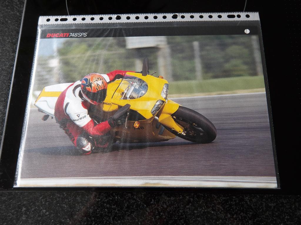 Folder Ducati 748SPS, Ophalen of Verzenden, Ducati
