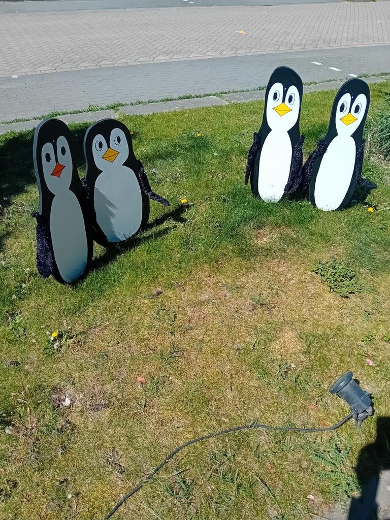 Straatversiering pinguïns, Ophalen, Versiering, Geboorte of Huwelijk