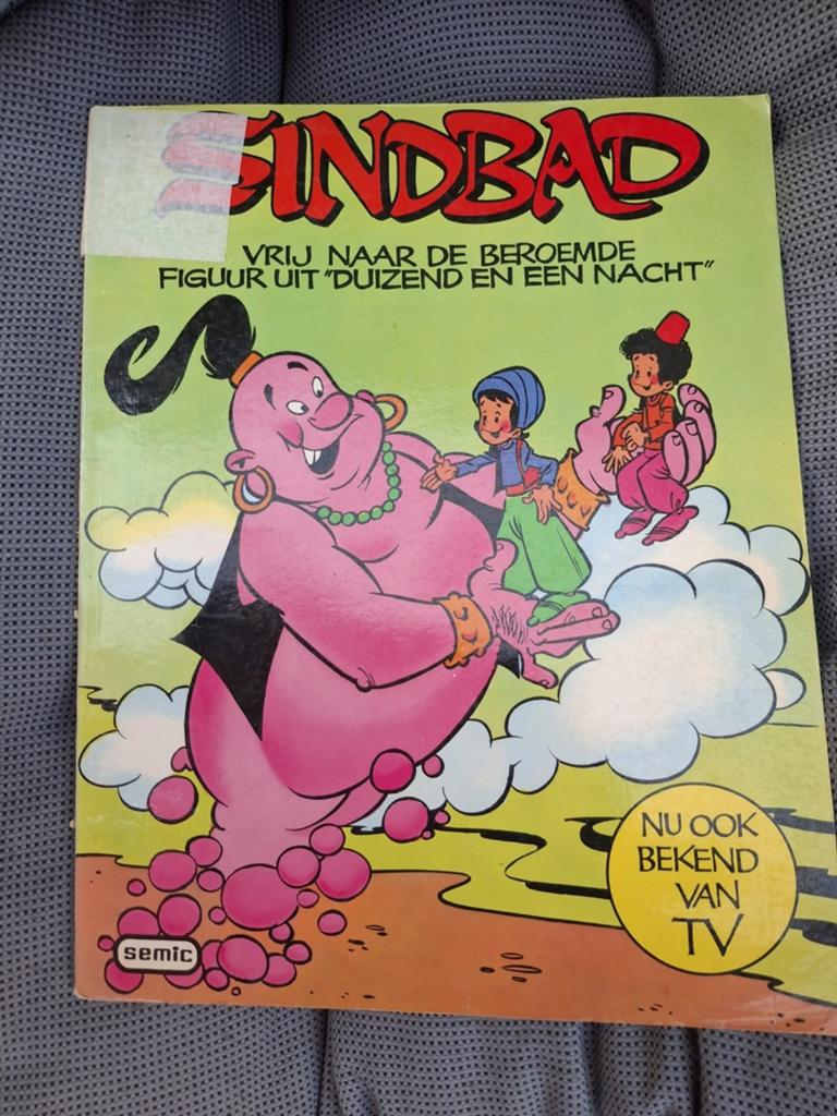 Stripboek Sinbad, Eén comic, Ophalen, Gelezen, Europa