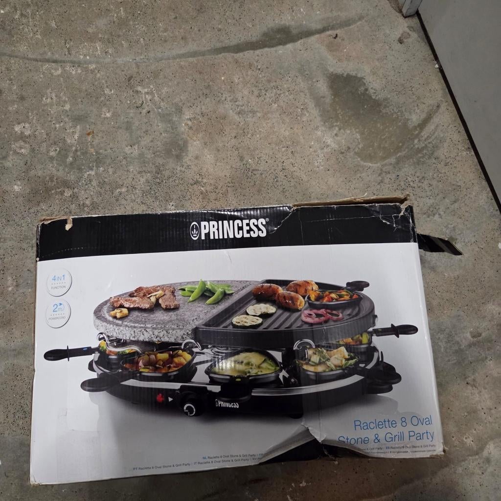Tristar gourmetstel Grillplaat, Ophalen, 4 t/m 7 personen