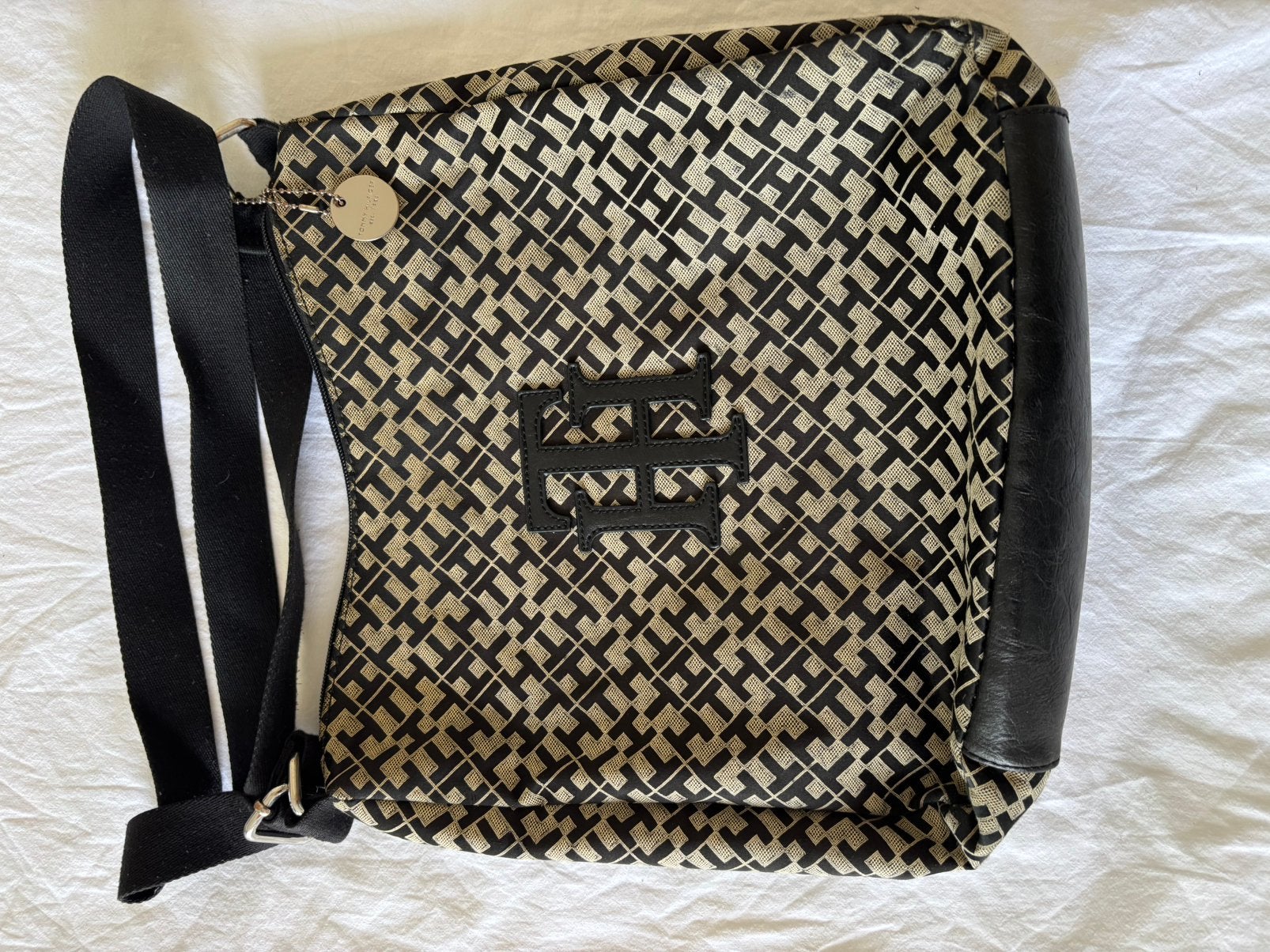 Tommy Hilfiger tas, Ophalen of Verzenden, Zo goed als nieuw, Zwart