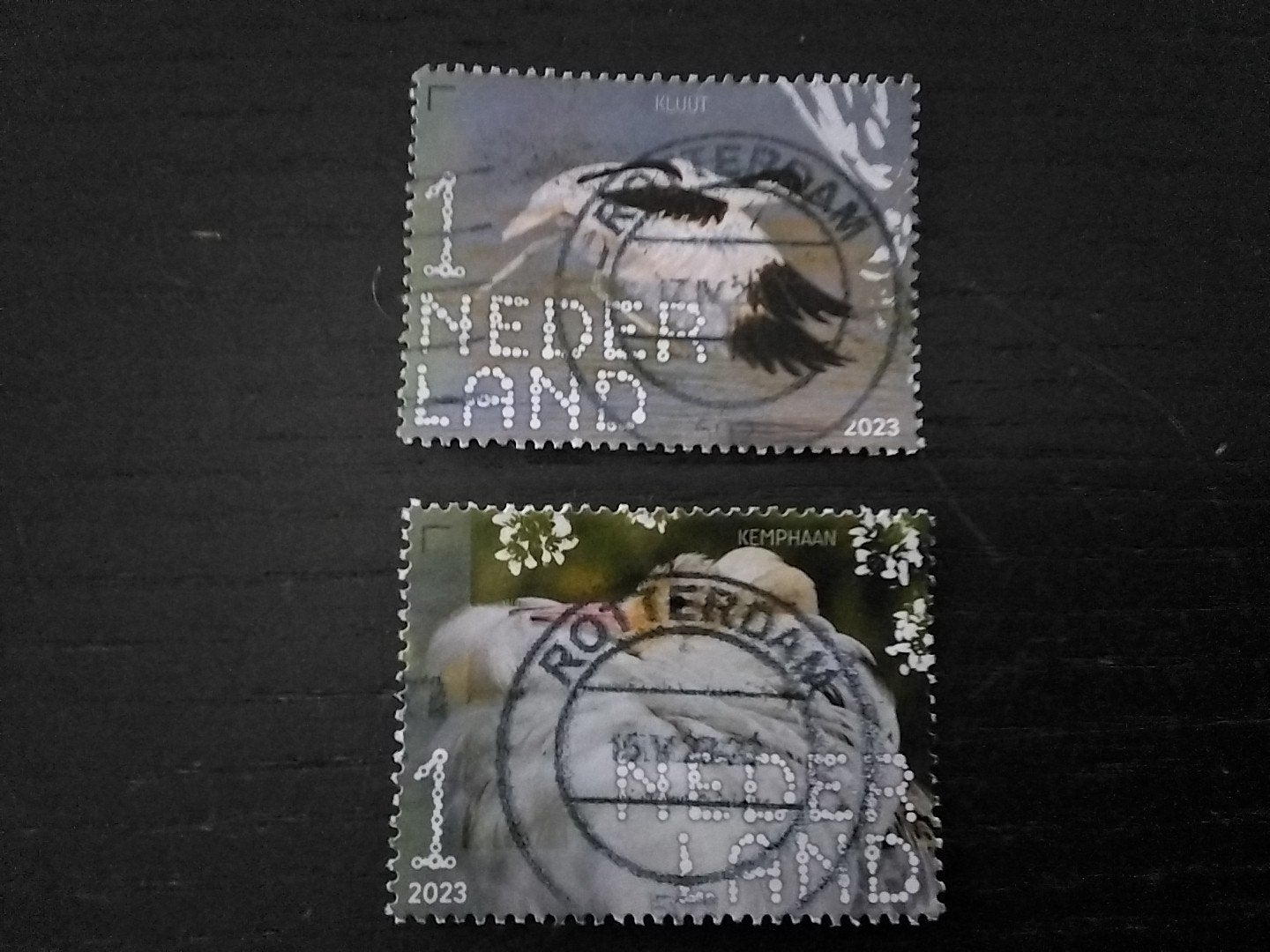 2686 Nederland persoonlijkheids zegel vogels 2023, Ophalen of Verzenden, Gestempeld, Dier of Natuur