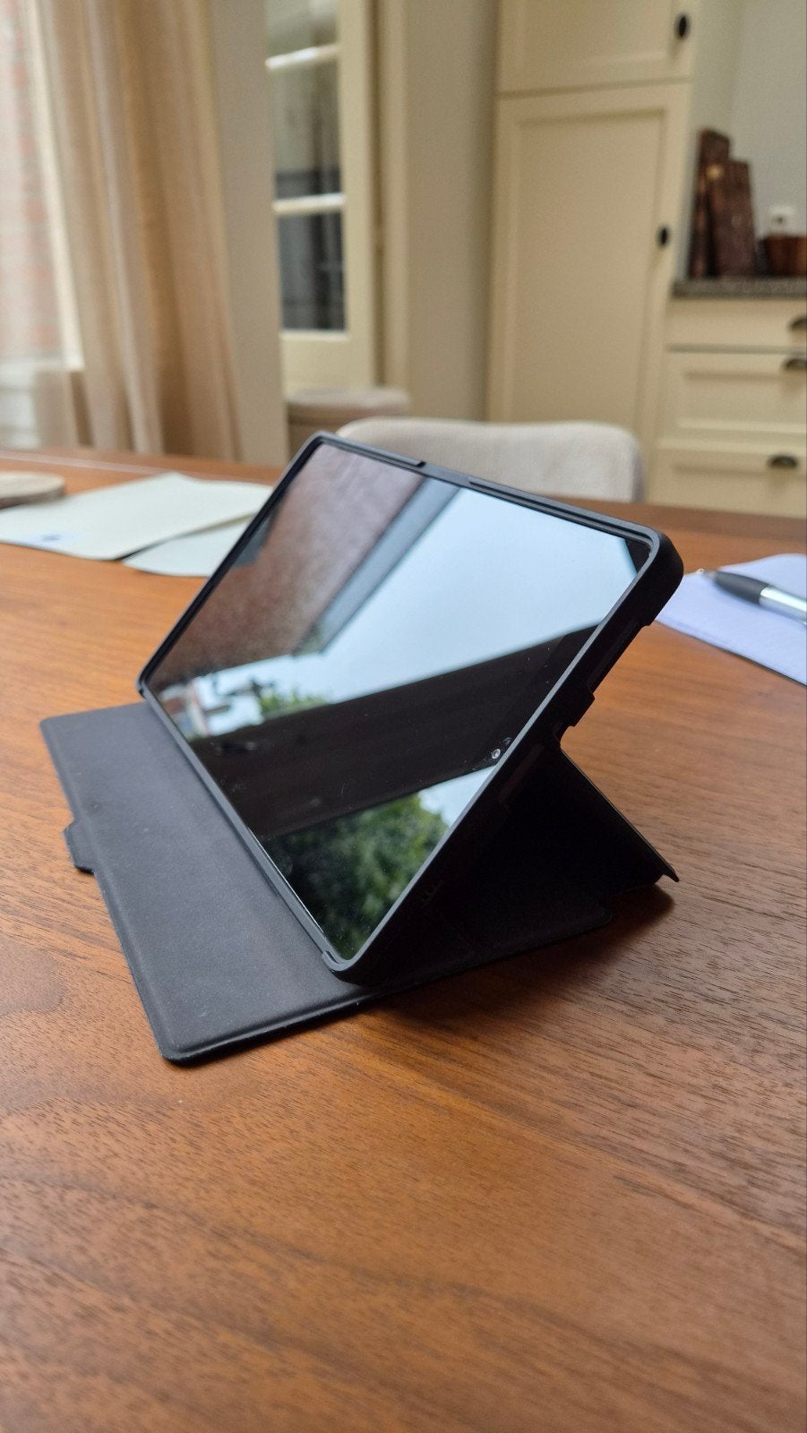 Samsung Tab A7 Lite met hoes - krasvrij, Computers en Software, Android Tablets, Tab A7 Lite, 8 inch, Ophalen of Verzenden, Zo goed als nieuw
